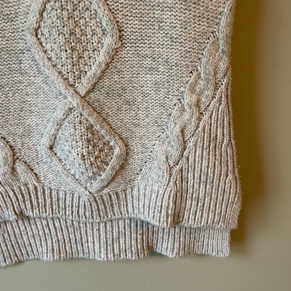 Rebecca Taylor Wool Cashmere Blend Sleeveless Turtleneck Sweater - Picture 5 of 12